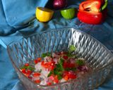 Une image de l'étape 3 de Ceviche de daurade, comme au Costa Rica.
