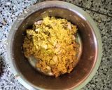 A picture of step 1 of Odisha snack Mudhi Bara.