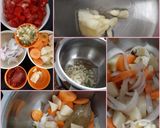A picture of step 1 of Schezwan Tomato Soup.