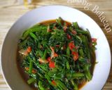 Foto langkah ke 4 dari resep Kangkung Belacan.