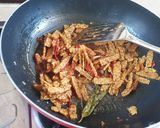 A picture of step 5 of Sweet Fried Tempe.