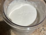 Creami Coconut ice cream (for the Black Russian milkshake beverage)