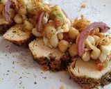 Foto del paso 8 de la receta: Fiambre de pollo con ensalada de legumbres al toque de pesto
