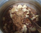 A picture of step 8 of Black chickpea Chaat.