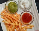 फ्रेंच फ्राई (French fry recipe in Hindi) रेसिपी चरण 7 फोटो