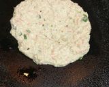 A picture of step 4 of Oats Spring Onion Chilla.