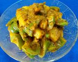 A picture of step 6 of Potato and Tomato Curry.