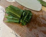 Medvehagymás juhtúrós gombafejek recept fázis 2 fotója
