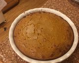 A picture of step 12 of Pumpkin ice cream pie.