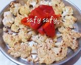 A picture of step 2 of Roasted Cauliflower and Red Pepper Soup.