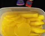Foto langkah ke 4 dari resep Danmuji (단무지) - Yellow Pickled Radish - Acar Lobak Kuning.