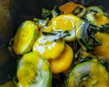 A picture of step 5 of Wakame and Cucumber Salad.
