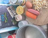 Hình bước làm 1 của món Cơm trộn Hàn Quốc siêu đơn giản cho những ngày lười biếng