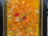 Puding Tahu Siram Buah Segarr