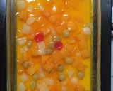 Foto langkah ke 3 dari resep Puding Tahu Siram Buah Segarr.