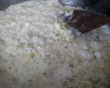 Foto del paso 9 de la receta: Tarta de puerros con langostinos