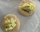 รูปขั้นตอนการทำที่ 3 ของ ขนมปังไส้มันบด🥔🧄🧈Garlic-Scallion Mashed Potato Bun🍞🧀🧈