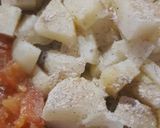 A picture of step 4 of Potato Chaat.