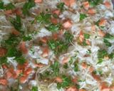 صورة لخطوة 5 من وصفة غراتان القرنبيط بالخضار 🫑🍗🌶🧅🥕