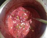 A picture of step 8 of Beetroot halwa.