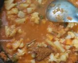 A picture of step 11 of Mixed vegetable curry.