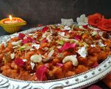 शाही गाजर हलवा (shahi gajar halwa recipe in marathi) रेसिपी स्टेप 8 फोटो 