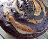 Foto del paso 5 de la receta: Torta Cebra de chocolate, dulce de leche y vainilla