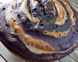 Foto del paso 5 de la receta: Torta Cebra de chocolate, dulce de leche y vainilla