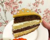 Фото кроку 8 до Карамельний торт Сметанник🥛🎂.