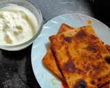 A picture of step 6 of Ajwaini/carrom seeds paratha.