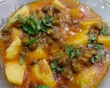 A picture of step 4 of Alu choliya salan ❤❤.