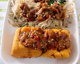 Foto langkah ke 4 dari resep Tahu Goreng Sambal pecel ala ibu.