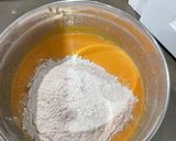 A picture of step 3 of Pumpkin Pancakes.