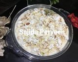 A picture of step 6 of Khoya kheer.