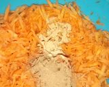 A picture of step 2 of Carrot cake (charcoal jiko baked).