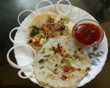 ઉત્તપમ(Uttapam recipe in Gujarati) રેસીપી સ્ટેપ6ફોટો