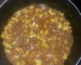 A picture of step 5 of Fried potatoes curry# author Marathon contest #.