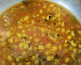 A picture of step 4 of Healthy no oil sprouts curry.