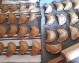 Pierogi pełnoziarniste z mięsem z rosołu krok przepisu 5 zdjęcie