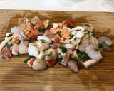 A picture of step 3 of Seafood chowder.