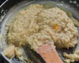 A picture of step 5 of Rasmalai modak (anant chaturdashi special).