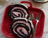 Cara Membuat 2 Blackforest Roll Cake 5