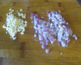 Foto del paso 2 de la receta: Espirales con bistec de cerdo y bacon