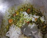 હરીયાળી પુલાવ (Hariyali Pulao Recipe In Gujarati) રેસીપી સ્ટેપ3ફોટો