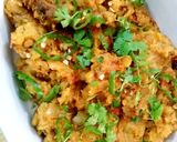 A picture of step 5 of Shaljum ki Bhujia.