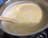 Une image de l'étape 3 de Gratin de polenta au lard, tomates, oignon, paneer et parmesan.