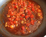 Foto del paso 9 de la receta: Tallarines con gambas, cherrys y ajos