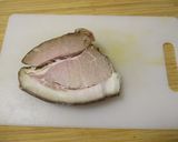 Töltött 🥐 leveles tészta 🥓 sonkával és parenyica sajttal 🧀 recept fázis 1 fotója