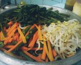 Foto langkah ke 5 dari resep 31. Urap Sayur Khas Jawa Timur.