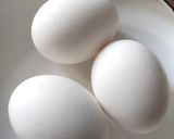 A picture of step 1 of Luncheon Meat and Egg.